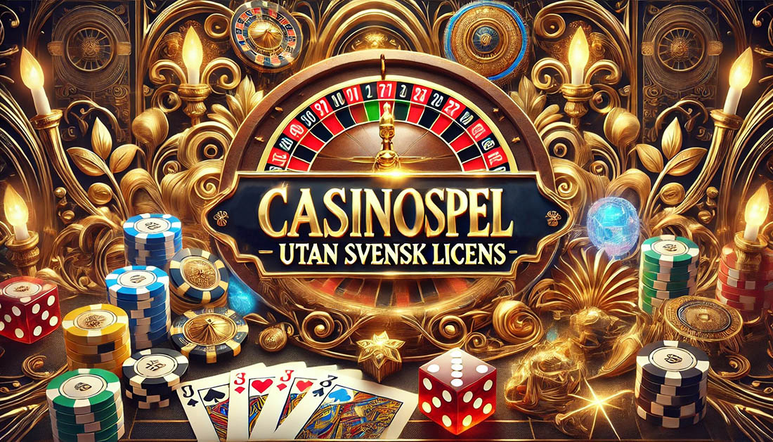 Populära casinospel på casinon utan svensk licens