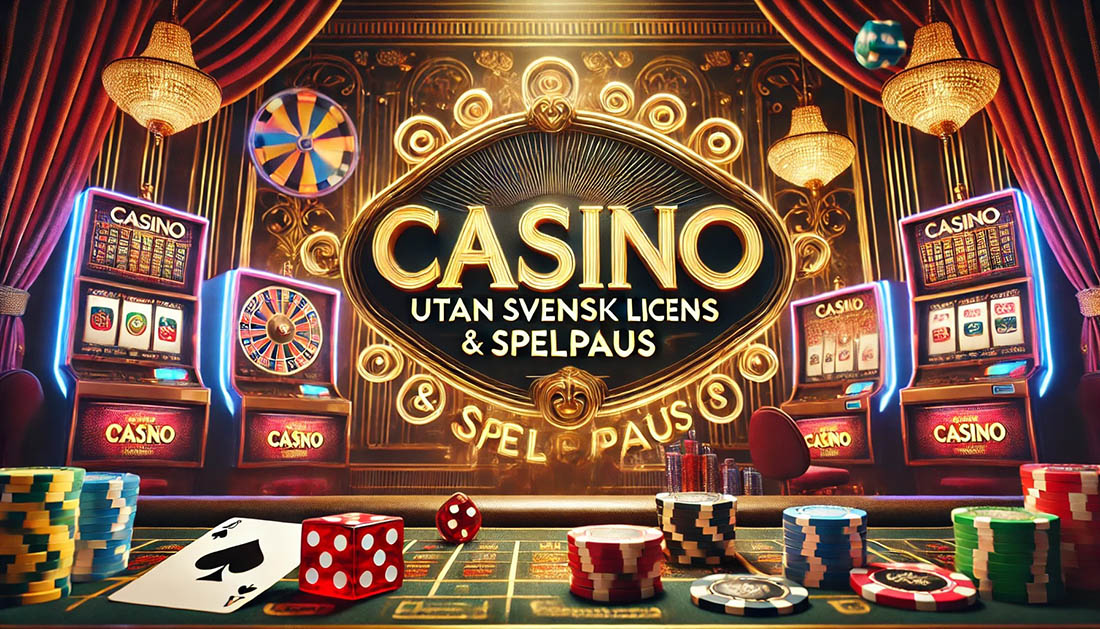 Förklaring av casino utan svensk licens och spelpausa